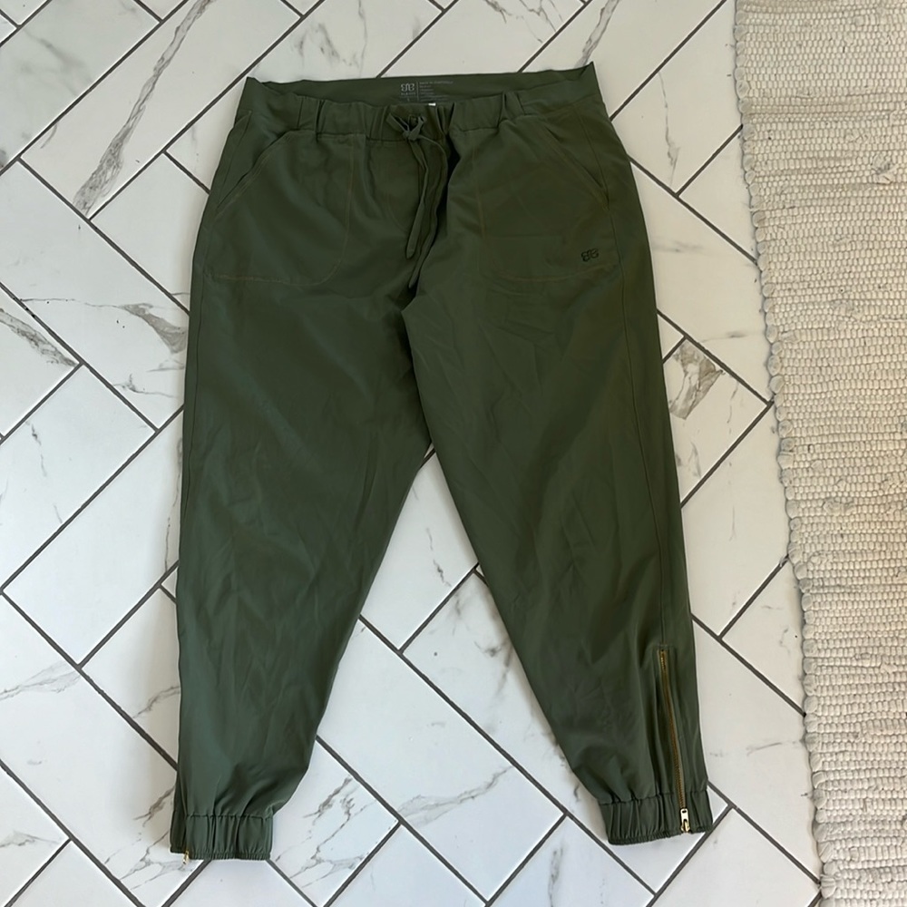Green Albion joggers